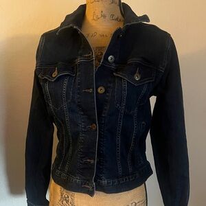 Daily Ritual Dark Blue Jean Jacket